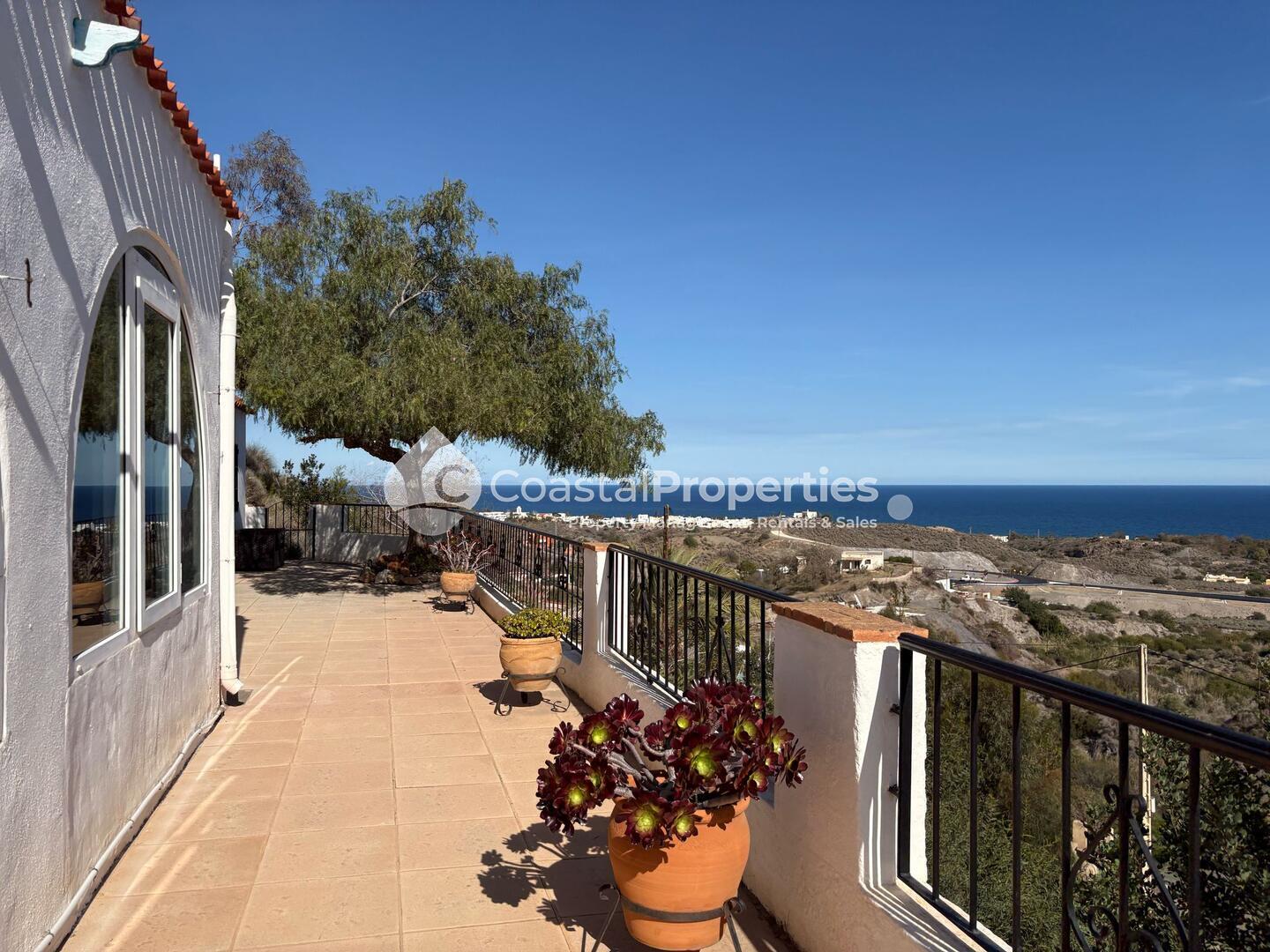 CPM-037 VISTAS AL MEDITERRANEO: Villa en Mojácar, Almería